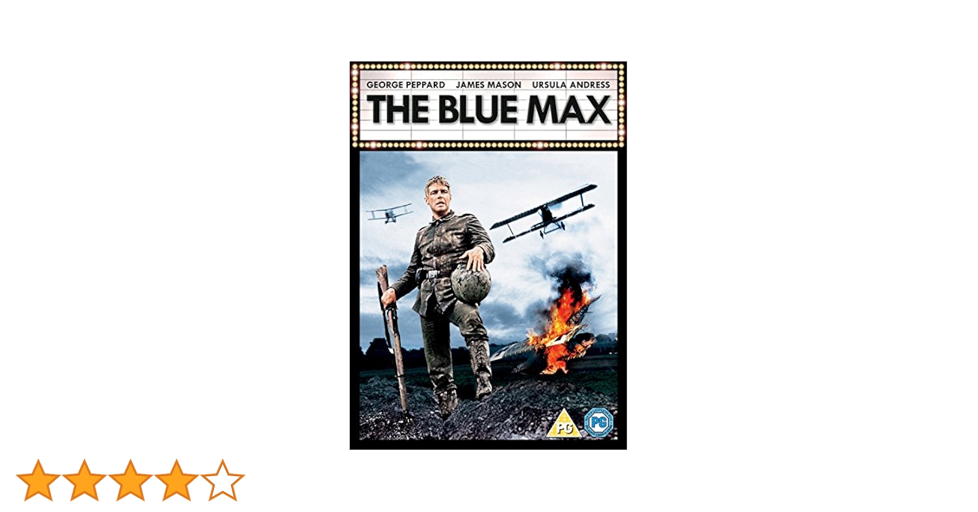 The Blue Max [DVD]: Amazon.co.uk: George Peppard, James